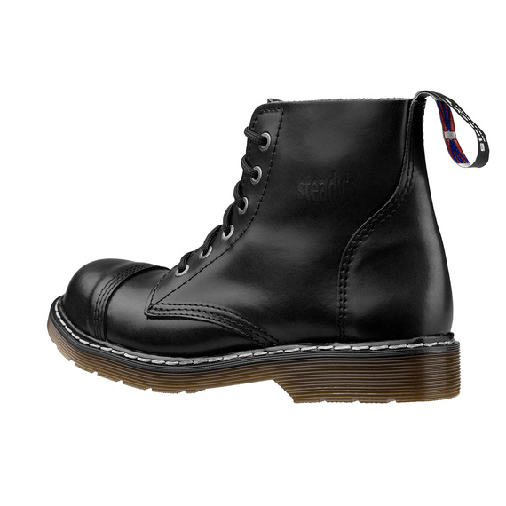 glany STEADY'S - 6 dziurek, czarne (N-REX/6)