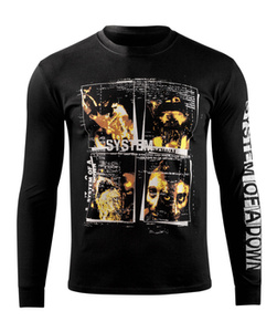 longsleeve SYSTEM OF A DOWN - FACE BOXES