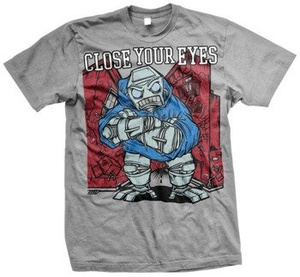 koszulka CLOSE YOUR EYES - 90 s HARDCORE