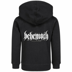 bluza dziecięca BEHEMOTH - LOGO rozpinana z kapturem