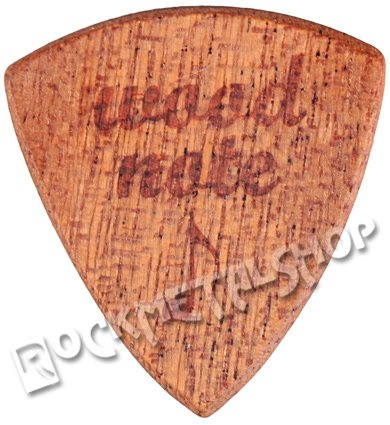 drewniana kostka do gitary WOODNOTE Jazz Shield - MAHOŃ SAPELE