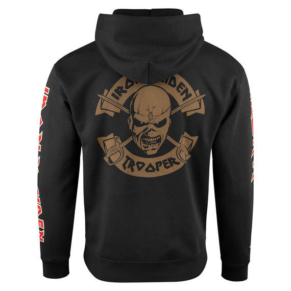 bluza IRON MAIDEN - THE TROOPER rozpinana z kapturem