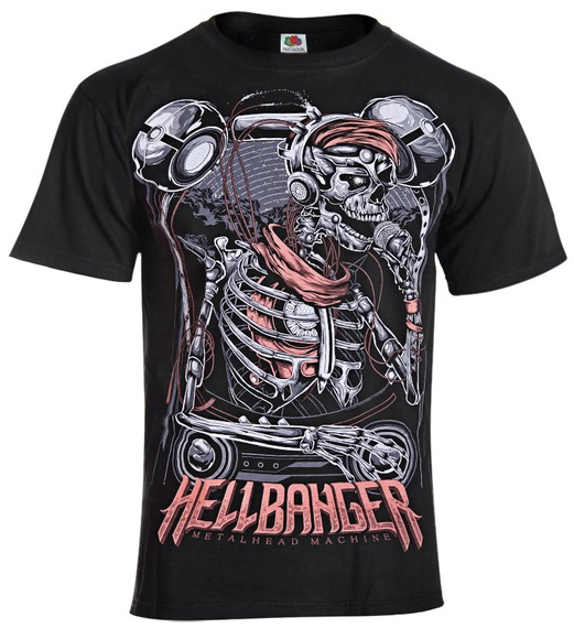 koszulka BLACK ICON - HELLBANGER (MICON153 BLACK)