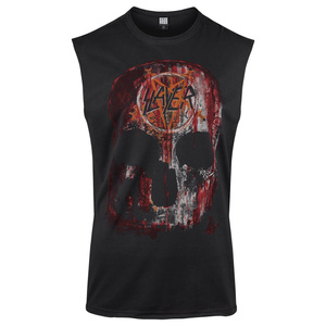 bezrękawnik SLAYER - WORLD SACRIFICE szary