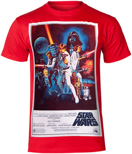 koszulka STAR WARS (GWIEZDNE WOJNY) czerwona