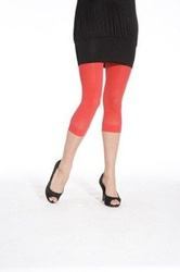 rajstopy czerwone FLO CROPPED