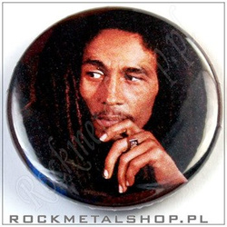 przypinka BOB MARLEY