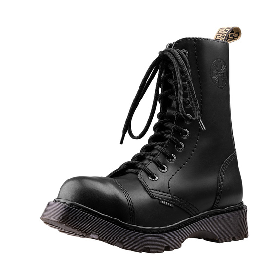 glany STEEL - BLACK (10 dziurek)