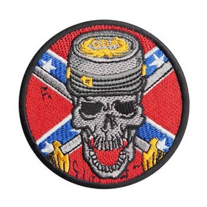 naszywka termiczna SKULL CONFEDERATION