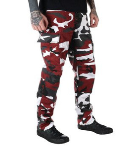 spodnie bojówki MMB US BDU HOSE RED CAMO