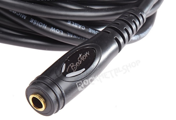 przewód audio BOSTON: gniazdo JACK STEREO (6.3mm) -  DUŻY JACK STEREO (6.3mm) / 3m