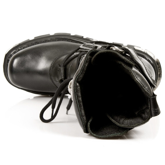 buty NEW ROCK ITALI Y NOMADA NEGRO, REACTOR NEGRO E17 TOBERAS ORI Y CA [M-474-S1]