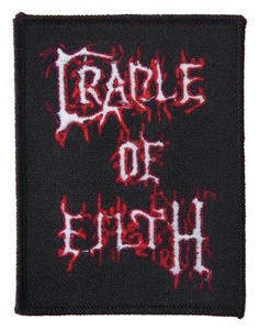 naszywka CRADLE OF FILTH - LOGO