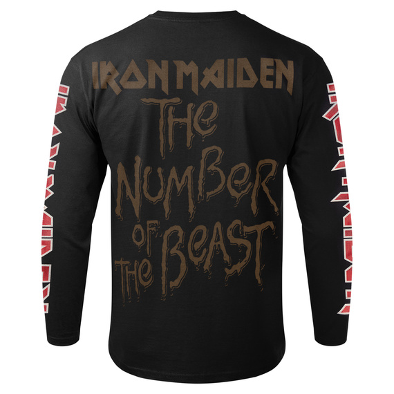 longsleeve IRON MAIDEN - NUMBER OF THE BEAST