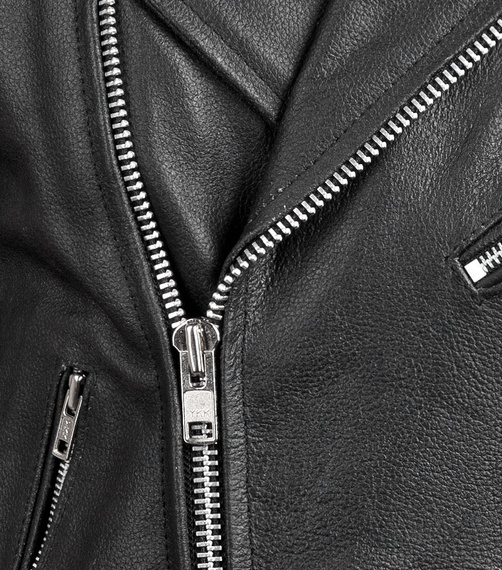 kurtka RAMONESKA - SPLIT LEATHER, USZKODZONA