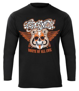 longsleeve AEROSMITH - ROUTE OF ALL EVIL