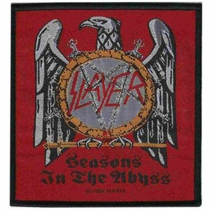naszywka SLAYER - SEASONS IN THE ABYSS 