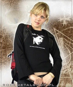 bluzka damska BOB MARLEY długi rękaw rozszerzany