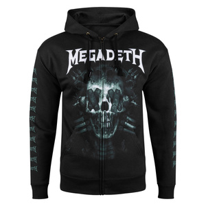 bluza MEGADETH - SKULL rozpinana z kapturem