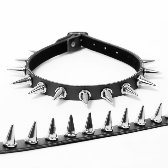 obroża 1-rzędowa KOLEC SPIKE WYSOKI