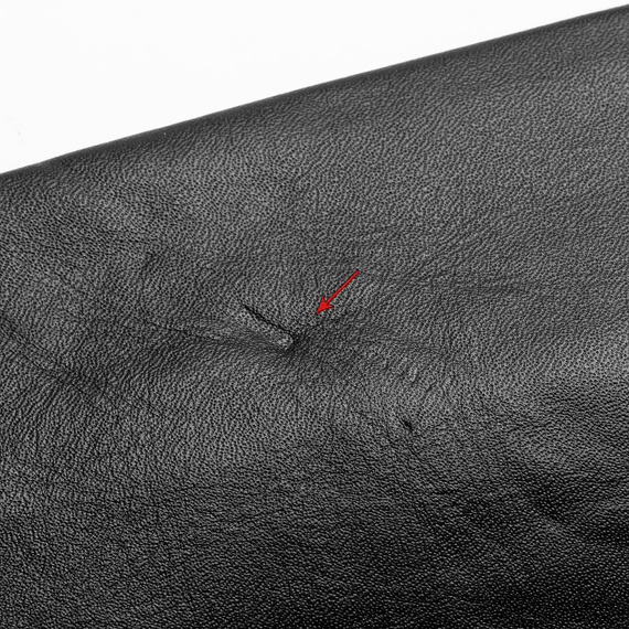 kurtka RAMONESKA - COWHIDE LEATHER ANILINA, USZKODZONA