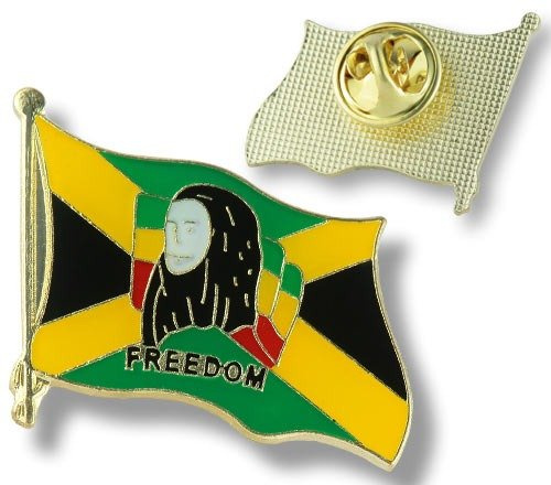 przypinka BOB MARLEY - FREEDOM