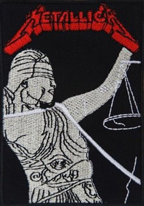 naszywka METALLICA - ..AND JUSTICE FOR ALL