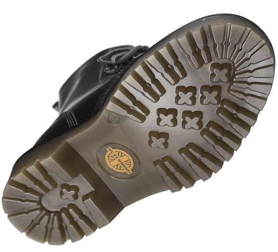 glany NEVERMIND - CZARNE (8 dziurek) polerowane