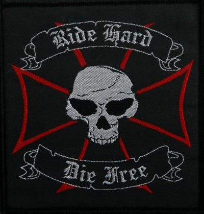 naszywka RIDE HARD DIE FREE