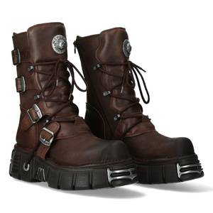 buty NEW ROCK - ITALI Y NOMADA MARRON TOWER MARRON ACERO O Y C [373-C16]