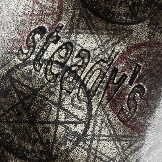 glany STEADY'S - 10 dziurek, ecru przecierane / PENTAGRAM (STE/10/102)