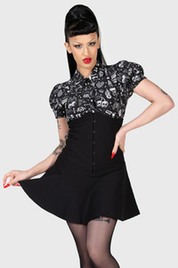 spódniczka KILLSTAR - DADDY-O CORSET