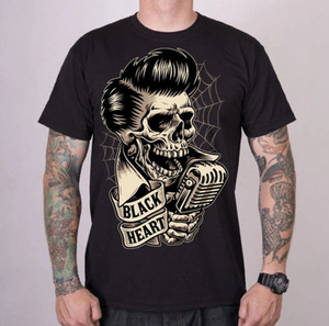 koszulka BLACK HEART - ROCKABILLY