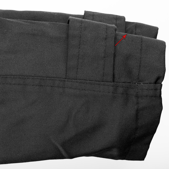 kurtka BW PARKA FOREST black, USZKODZONA