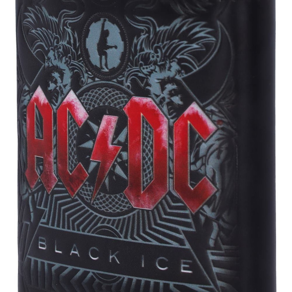 piersiówka AC/DC - BLACK ICE,  210 ml