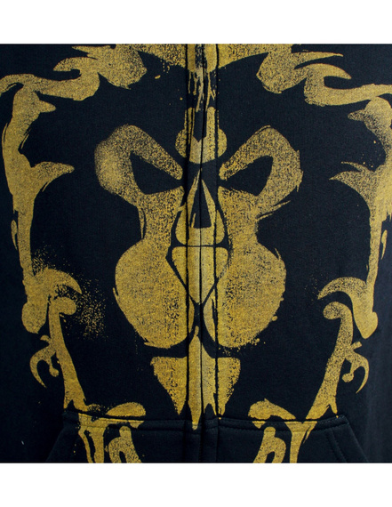 bluza WARCRAFT - ALLIANCE SPRAY, rozpinana z kapturem