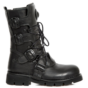 buty NEW ROCK CRUST NEGRO, PLANING NEGRO SIN (OXIDO MILITAR) [M.1473-S49]