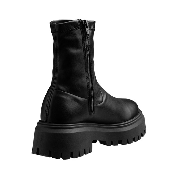 botki damskie ALTERCORE czarne (PELIN BLACK)