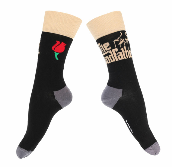 skarpetki THE GODFATHER - LOGO GOLD