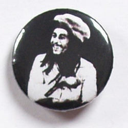 przypinka BOB MARLEY