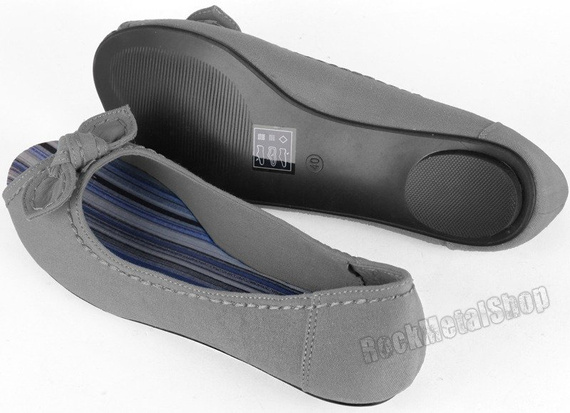 balerinki NEW AGE - GREY (OX-01) 