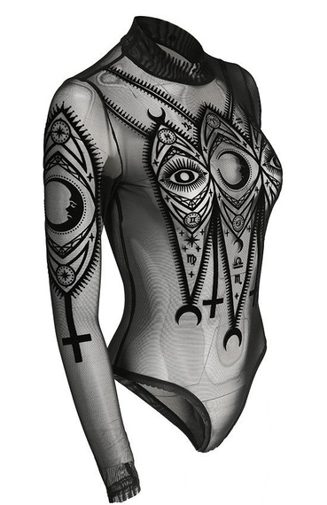 body damskie FORTUNE TELLER MESH