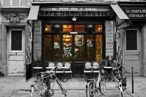 plakat CAFE BAR DU-BRESIL