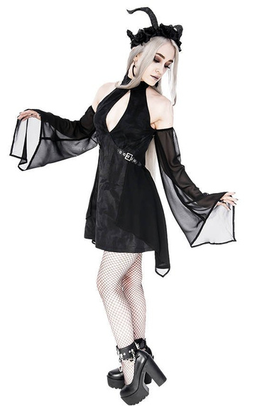 sukienka HALTERNECK FLOATY TUNIC