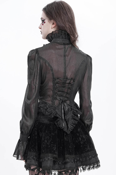 bluzka damska DEVIL FASHION - BLACK GOTHIC 