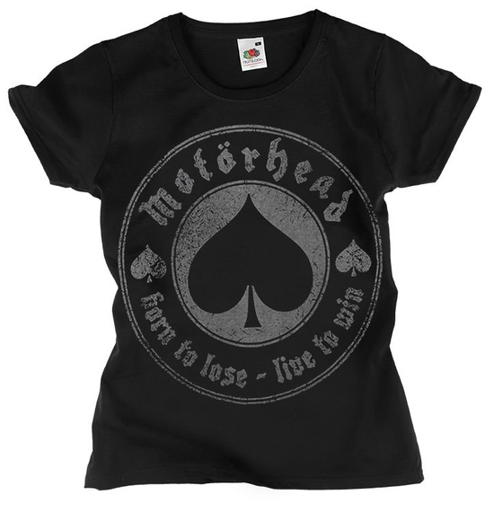 bluzka damska MOTORHEAD - BORN TO LOSE LIVE TO WIN