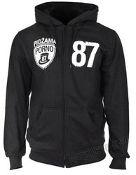 bluza PIDŻAMA PORNO - 87 rozpinana, z kapturem