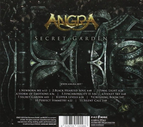ANGRA: SACRET GARDEN (CD)