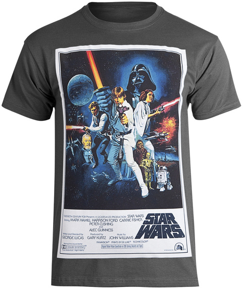 koszulka STAR WARS (GWIEZDNE WOJNY) szara