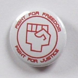 przypinka FIGHT FOR FREEDOM